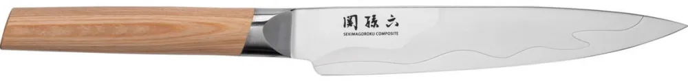 KAI Seki Magoroku Composite Meat Knife, 18 cm
