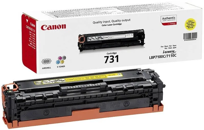 Toner imprimanta Canon YELLOW CRG-731Y 1,5K ORIGINAL CANON LBP 7100CN