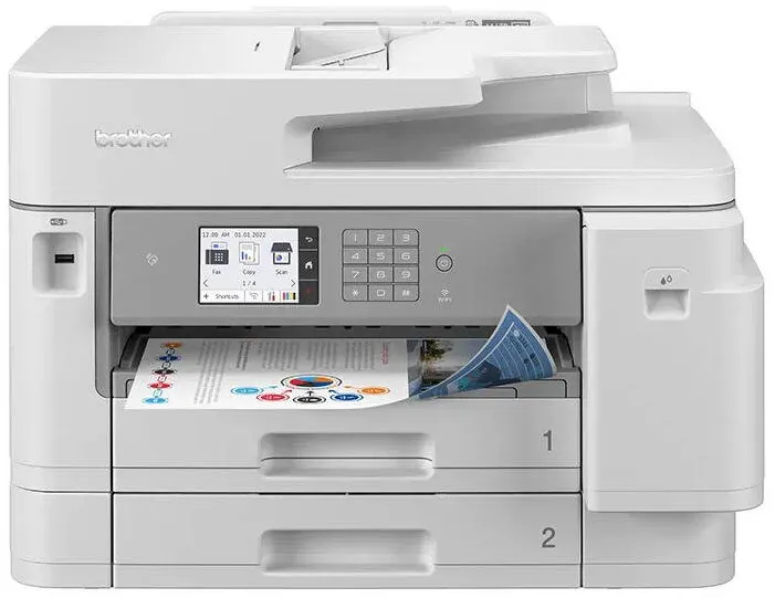 Imprimanta multifunctionala Brother MFC-J5955DW, InkJet, Color, Format A3, Duplex, Retea, Wi-Fi, Fax