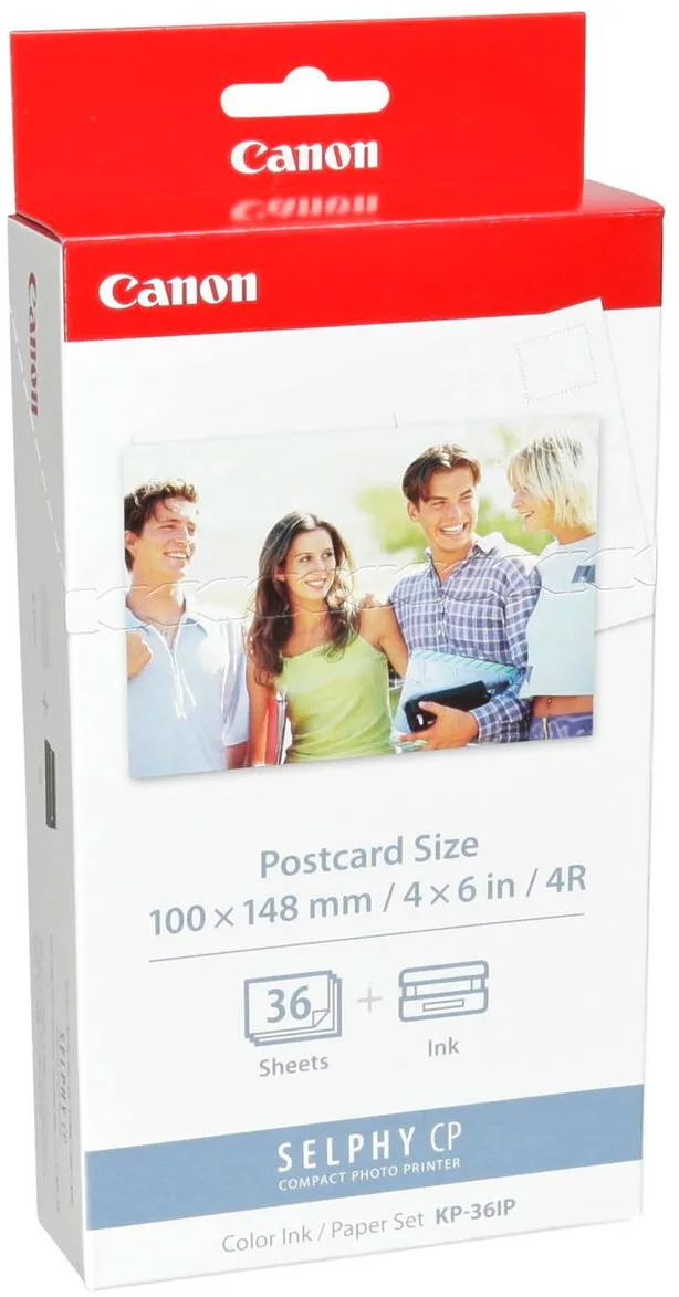 Ribbon + Hartie Foto Canon KP-36 IP 10x15 cm