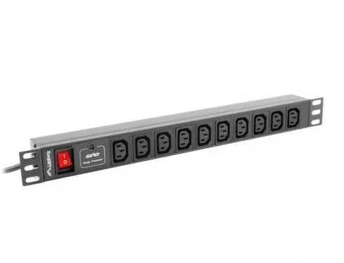 LANBERG Prelungitor 10 prize 2m Black