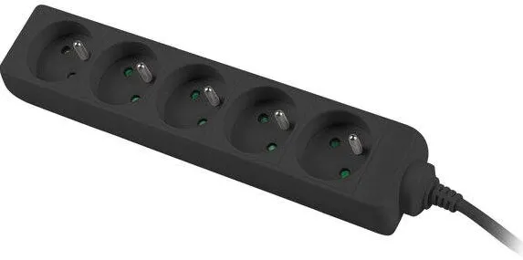 LANBERG Prelungitor 5 prize 1.5m Black