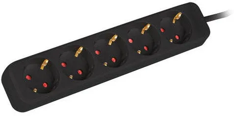 LANBERG Prelungitor 5 prize 1.5m Black