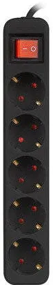 LANBERG Prelungitor 5 prize 1.5m Black