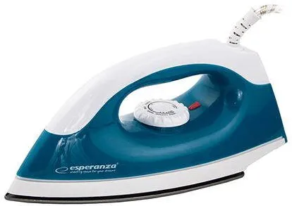 Esperanza Fierul de calcat pentru calatorie smoother EHI001, 1200W, Alb/Albastru