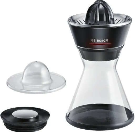 BOSCH Storcator Bosch MCP72GPB Plastic, Otel inoxidabil Negru, Transparent