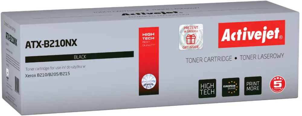 Toner imprimanta ACTIVEJET Compatibil ATX-B210NX pentru imprimanta Xerox; inlocuire Xerox 106R04347; Suprem; 3000 pagini; negru