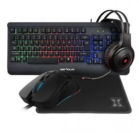 Kit Periferice Serioux Gaming 4-in-1 Kayel