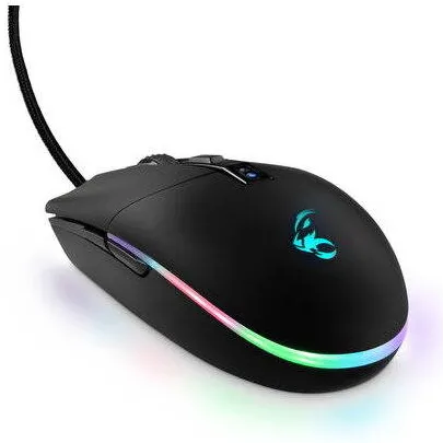 Mouse MediaRange Gaming Corded RGB Black