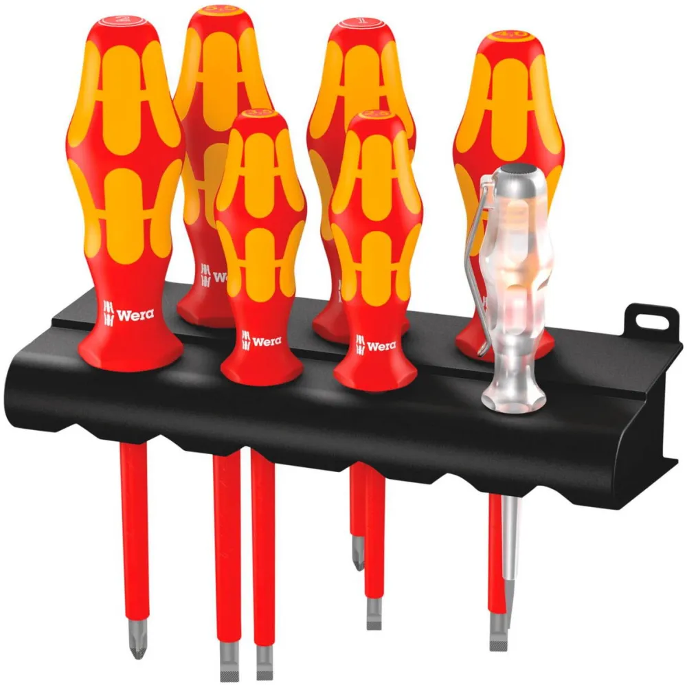 WERA 160i/7 Rack Set Surubelnite