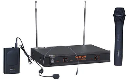 Microfon Ibiza Sound SET 2 MICROFOANE WIRELESS (MANA + CASCA) IBIZA