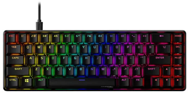 Tastatura HyperX Gaming Alloy Origins 65 Aqua Switch Mecanica