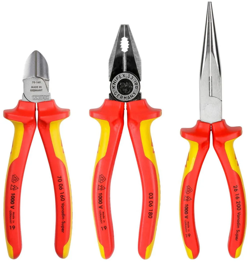 KNIPEX Electro Set  3 parts