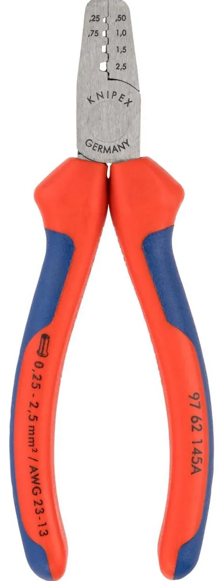 KNIPEX clesti de sertizare for wire end sleeves