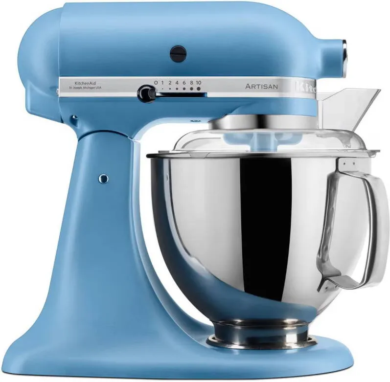 KITCHENAID Mixer cu bol Artisan 5KSM175PSEVB, 300 W, Blue Velvet, 4.8L