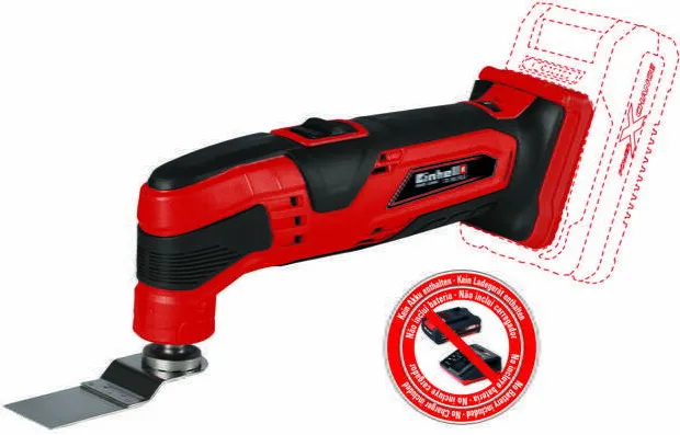 Einhell Unealta multifunctionala fara fir TC-MG 18 Li-Solo
