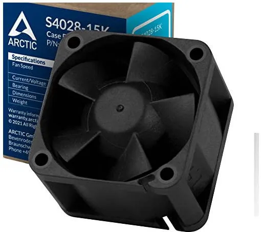 ARCTIC Ventilator AC S4028-15K 40mm Black