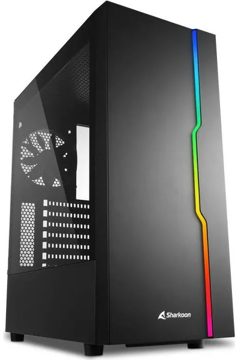 Carcasa PC Sharkoon Slider Black RGB