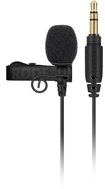Microfon Rode  LAVALIERA GO Negru,  cu clips