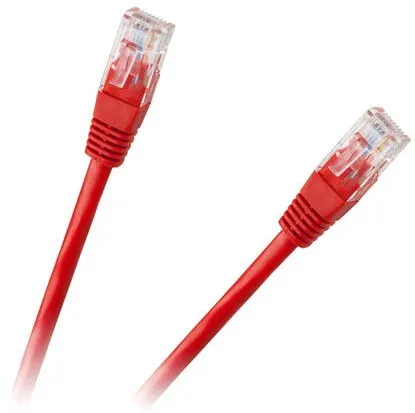 Accesoriu Retea LECHPOL PATCHCORD UTP CAT 6E CCA ROSU 1M