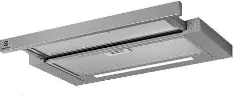 ELECTROLUX Hota incorporabila telescopica LFP616X, 1 motor, 600 m3/h, 60 cm, Gri