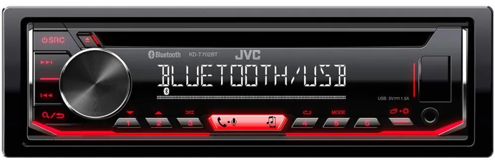 Player Auto KENWOOD JVC KD-T702BT 1-DIN