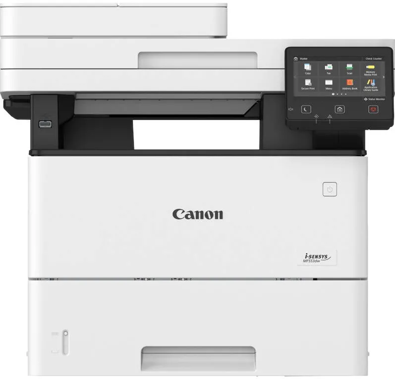 Imprimanta multifunctionala Canon i-SENSYS MF553dw, Laser, Monocrom, Format A4, Duplex, Retea, Wi-Fi, Fax