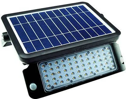 V-TAC Reflector LED 10W 4000K cu incarcare solara