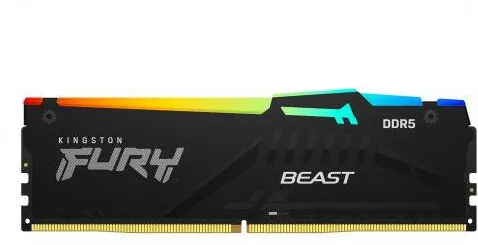 Memorie RAM Kingston FURY Beast RGB 16GB DDR5 5600MHz CL36