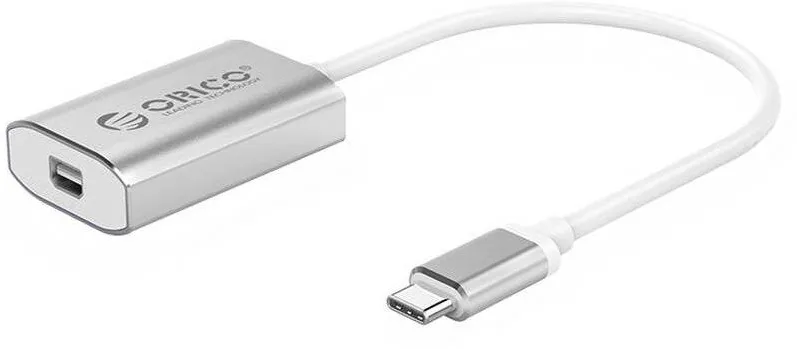 Adaptor Orico XC-104, USB-C la miniDisplayPort, argintiu