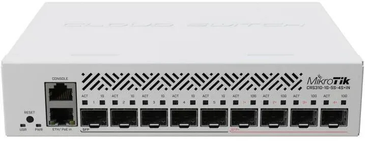 Switch MIKROTIK CRS310-1G-5S-4S+IN