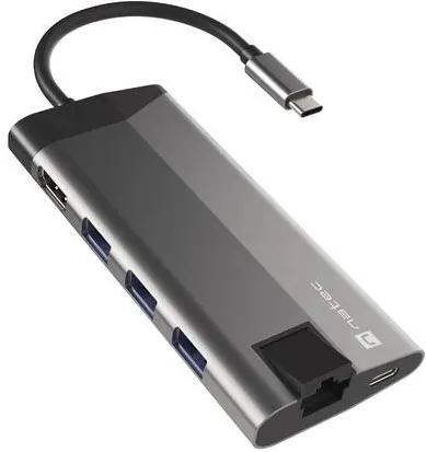 Docking Station Natec Fowler Plus USB-C PD, 3x USB 3.0