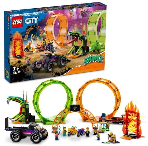LEGO City Arena cu bucla dubla 60339