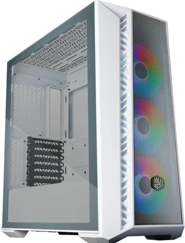 Carcasa PC Cooler Master Masterbox 520 White Mesh ARGB