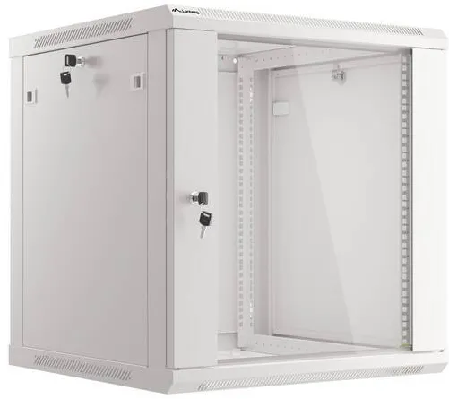 Rack LANBERG Wall-Mounted Rack 19-inch 12U 600X600mm grey