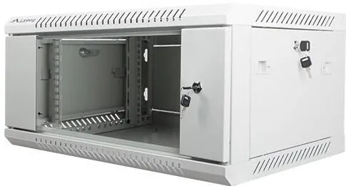 Rack metalic perete LANBERG 19'' 4U 600x450 mm gri