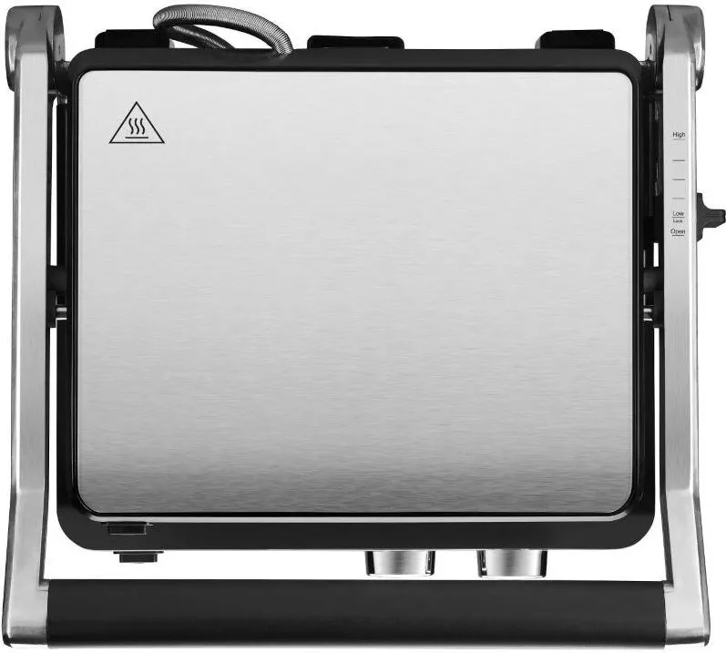 Amica Gratar electric GK 4011, 2000W, Argintiu/Negru
