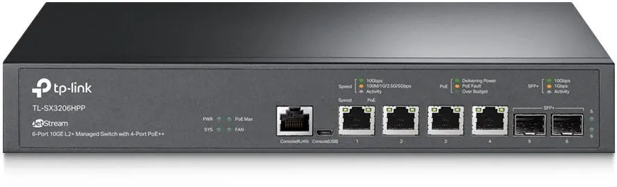 Switch TP-Link 10Gigabit TL-SX3206HPP