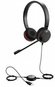 Casti Jabra Evolve 30 II Stereo USB/3,5mm