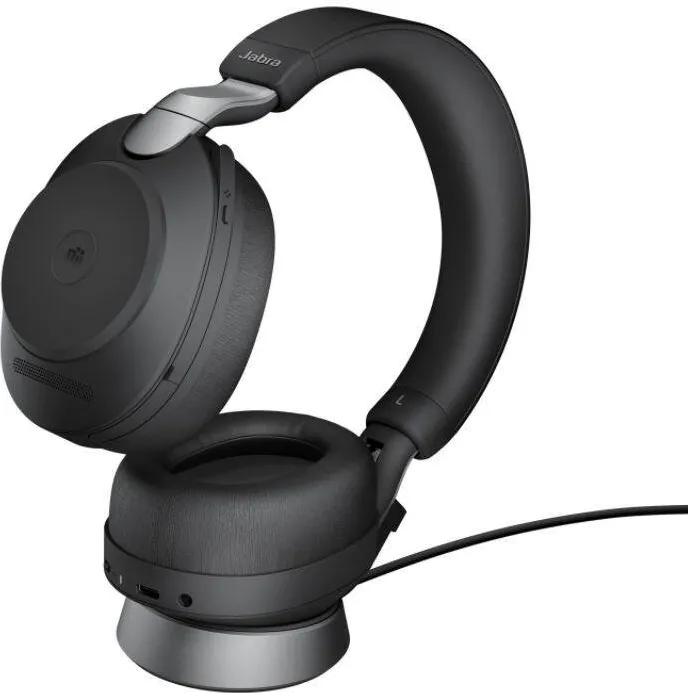 Casti Jabra Evolve2 85 Stand Link380c MS Stereo Black