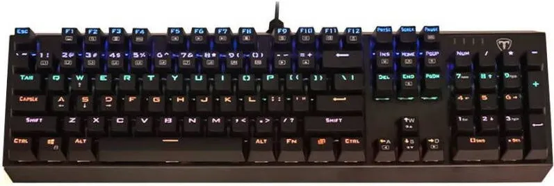 Tastatura T-Dagger Gaming Pavones Black Rainbow Mecanica Blue Switch
