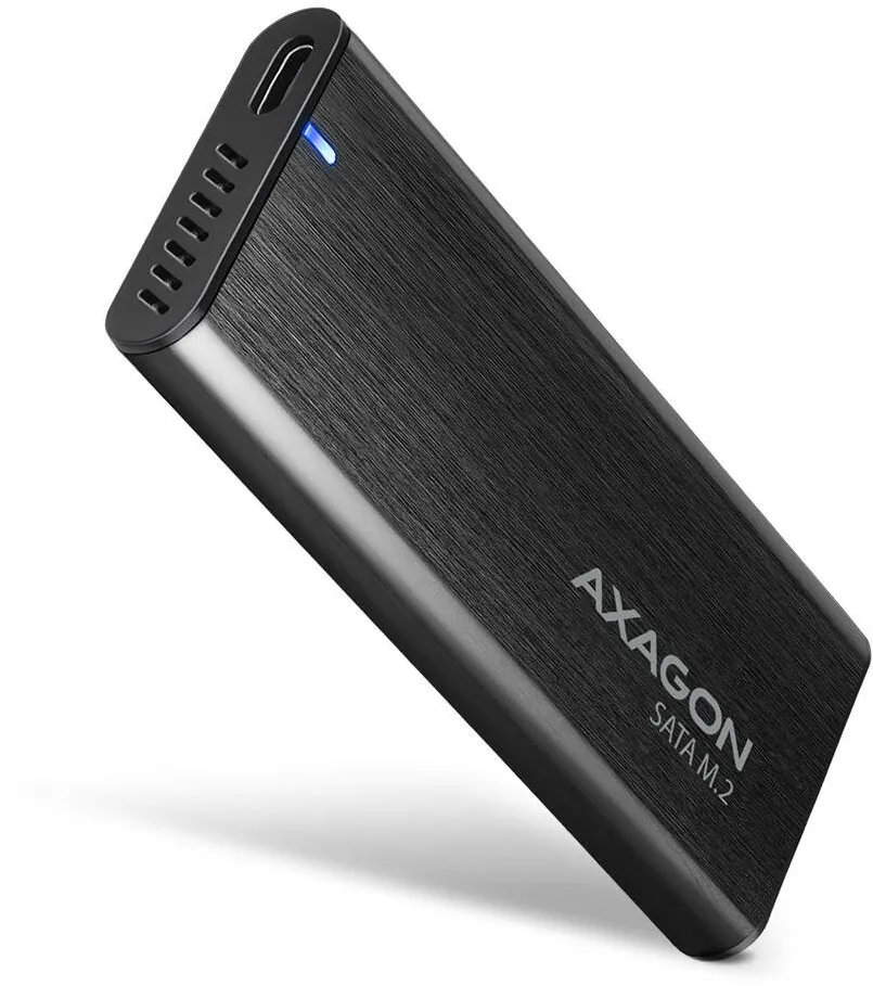 Enclosure AXAGON ALU box EEM2-SBC USB-C 3.2 Gen 2 - M.2 SATA SSD 30-80mm