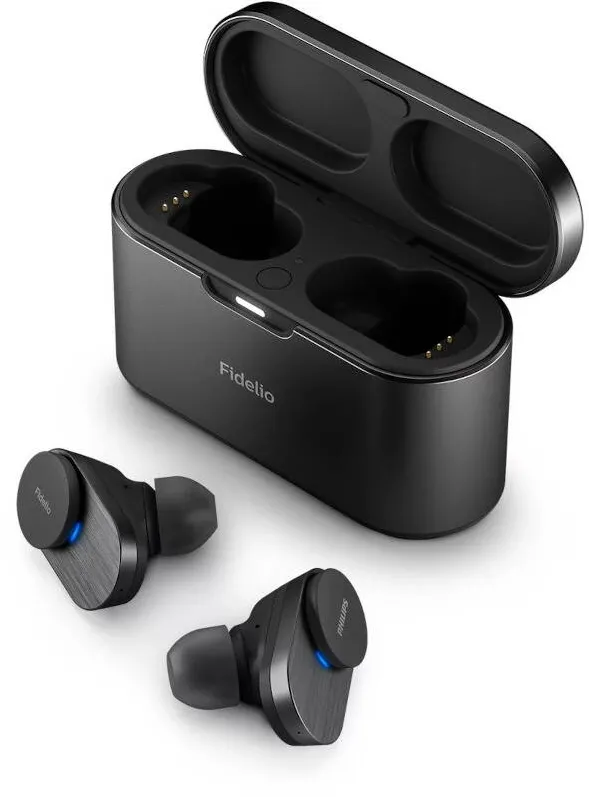 Casti Bluetooth Philips Fidelio True Wireless, Active Noise Canceling Pro+, Audiophile Quality