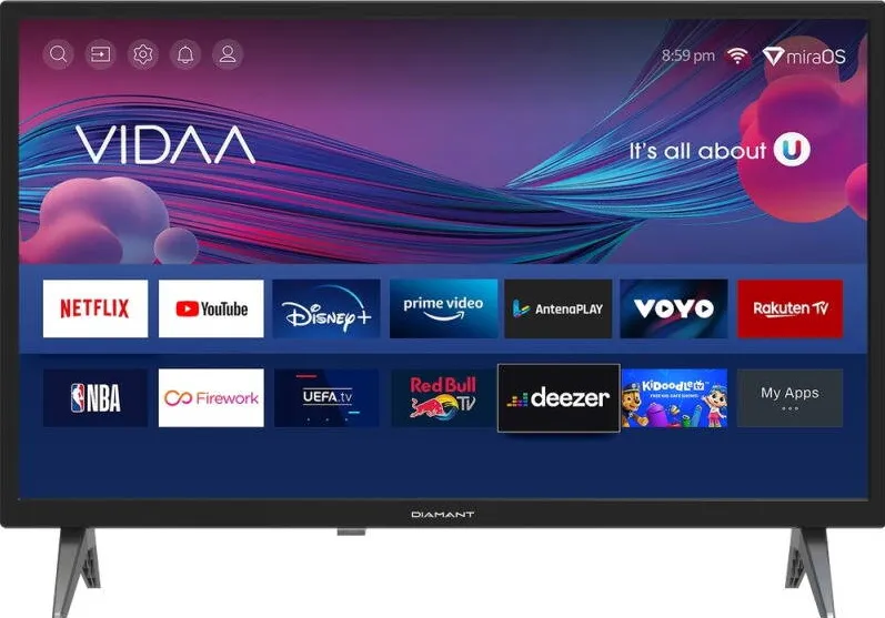 Televizor Horizon Diamant Smart 24HL4330H/C Seria HL4330H/C 60cm negru HD Ready