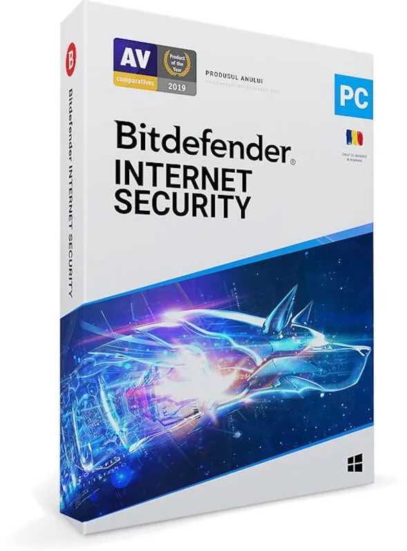 Software Securitate Bitdefender Antivirus Internet Security, 3 Dispozitive, 2 Ani, Licenta noua, Retail