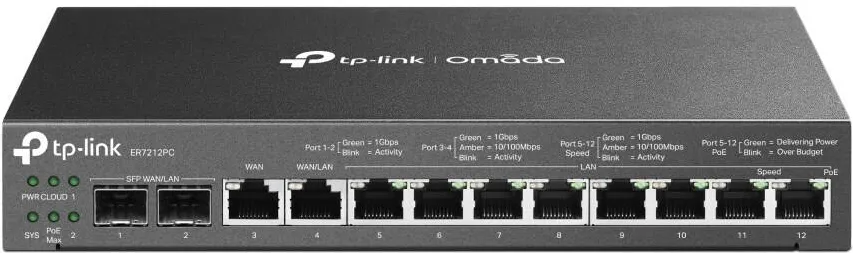 Router TP-Link Gigabit ER7212PC
