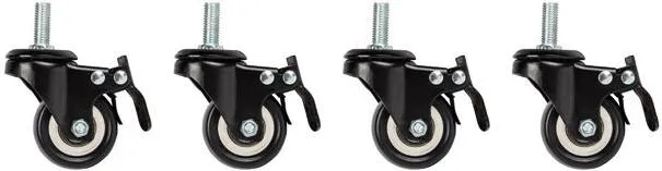 LANBERG Castors x4 for wall mounting 19 inch cabinets