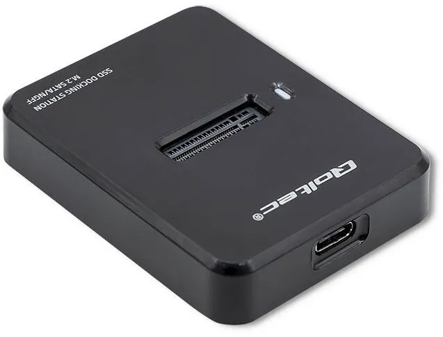 Docking Station QOLTEC SSD M.2 SATA, NGFF, USB 3.1