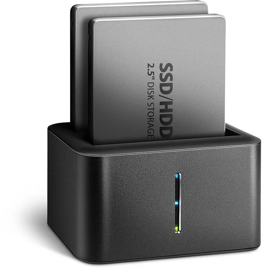 Docking Station AXAGON ADSA-D25, USB 3. 2 Gen 1 2xSata 6G 2.5in