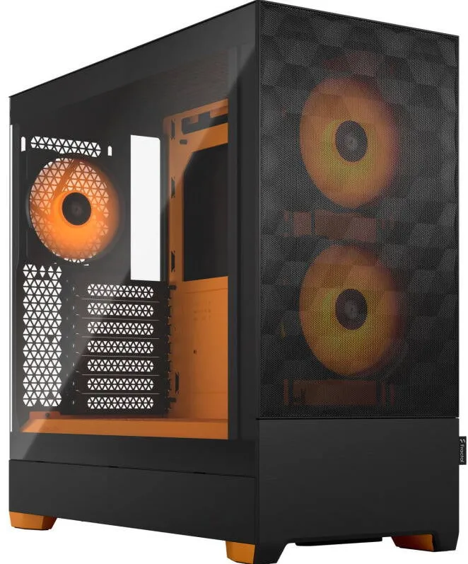 Carcasa PC Fractal Design Pop Air RGB Orange Core